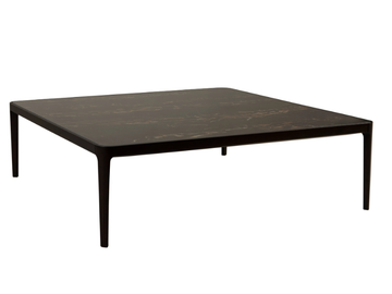 FIDELIO - Low square porcelain stoneware coffee table by Tonin Casa - view 2